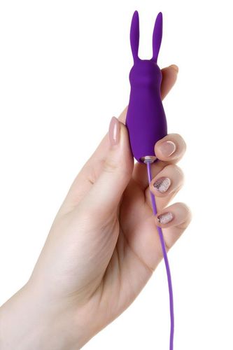 a toys, vibro egg bunny, with control panel, silicone, violet na Arena.pl