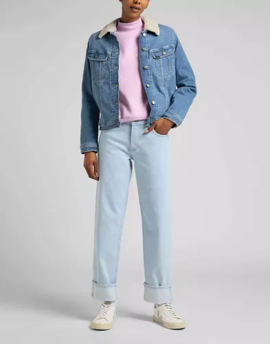 LEE SHERPA RIDER DAMSKA KURTKA JEANSOWA PARTLY CLOUDY L54VFAPA XS na Arena.pl