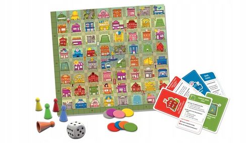 LET'S TALK PROJEKT MIASTO GRA PLANSZOWA DO NAUKI ANGIELSKIEGO na Arena.pl