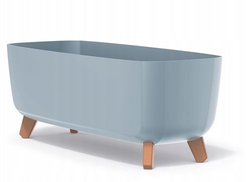 Doniczka na nóżkach Gracia Case DGCL400 Biała na Arena.pl