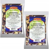 Mieszanka żurawina z orzechami premium 1kg PIĄTNICA żurawina orzechy