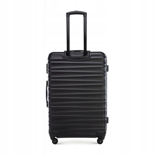 WITTCHEN duża walizka z ABS-u żebrowana czarna na Arena.pl