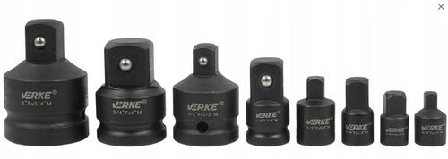 REDUKCJE UDAROWE ADAPTER NASADKI 1/4 1/2 3/4 3/8 na Arena.pl