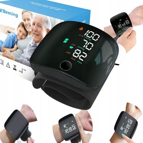 CIŚNIENIOMIERZ NADGARSTKOWY MÓWI ARYTMIA ELEKTRONICZNY ETUI AKUMULATOR na Arena.pl