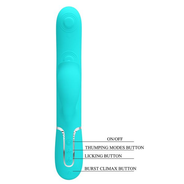 Pretty Love - Gigi Light Blue, 7 Thumping Functions 7 Licking Modes zdjęcie 10