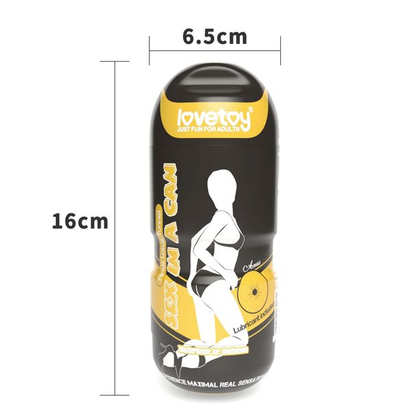 Sex In A Can Anus Stamina Tunnel - Vibrating zdjęcie 2