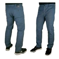 Męskie spodnie Tommy Hilfiger Denton Chino MW0MW28648 kratka - W33/L32