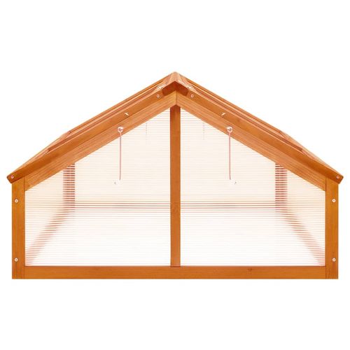 Inspekt, brązowy, 114x80x50 cm, drewno jodłowe na Arena.pl