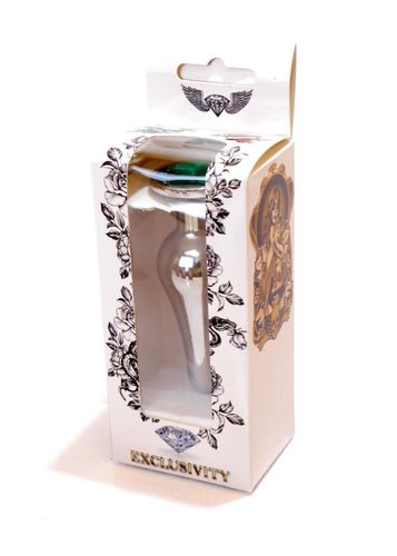 Stalowy Korek Analny Plug Do Anusa Kryształek 9Cm na Arena.pl