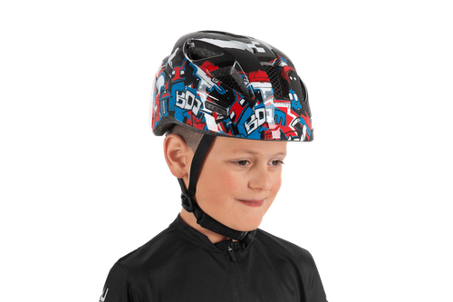 Kask Cube 16136 LUME  black graffiti - r. 46-51cm na Arena.pl