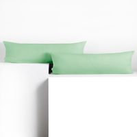 Poszewka na poduszkę wałek bawełna AMBER 20x145 2szt. miętowa DecoKing