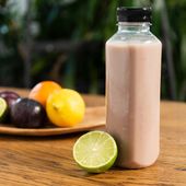 BUTELKA PET 400ML KWADRATOWA Z NAKRĘTKĄ do smoothie soków 50 SZTUK