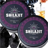 SHILAJIT MUMIO HIMALAJSKIE NATURALNE ORYGINALNE CZYSTE ŻYWE PASTA 25 ZESTAW