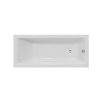Savia wanna prostokątna 170x75 cm, biały połysk