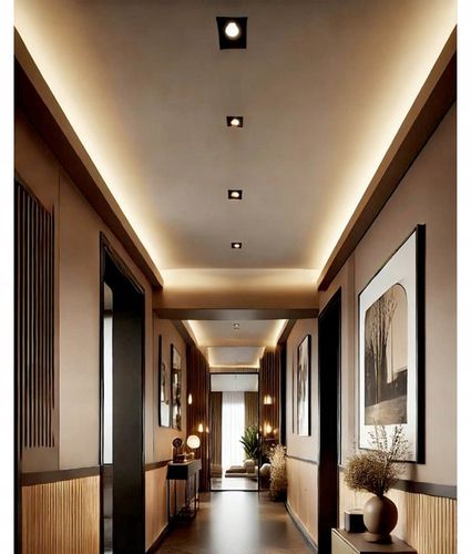 6x oprawa halogenowa sufitowa RUCHOMA kwadrat + LED GU10 5,5W na Arena.pl