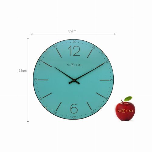 Zegar ścienny NeXtime Index Dome 3159 TQ na Arena.pl