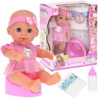 Lalka Sikająca Bobas Interaktywna Sika Mówi Pije Siusia Nocnik Ubranko