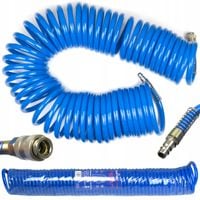 WĄŻ SPIRALNY 8X12 MM 15M PRZEWÓD PNEUMATYCZNY DO KOMPRESORA