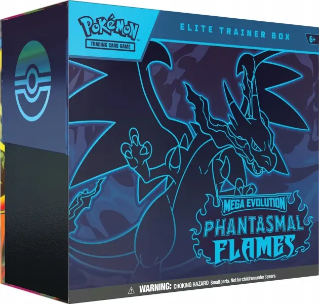 POKÉMON TCG: MEGA EVOLUTION - PHANTASMAL FLAMES - ELITE TRAINER BOX zdjęcie 5
