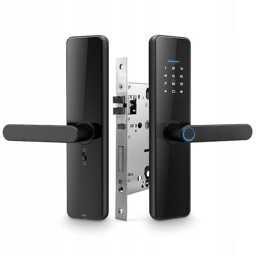 Inteligentna Klamka TT Lock Bluetooth Wkładka Zamka Szyfr Kod RFID Odcisk na Arena.pl