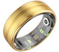smart ring rubicon r6 gold size-9(us) smarub322