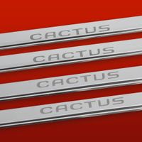 Listwa progowa CITROEN C4 CACTUS  CACTUS Stal nierdzewna 304 połysk 4szt