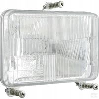 Reflektor Przedni Halogenowy, Prostokątny 12/24V