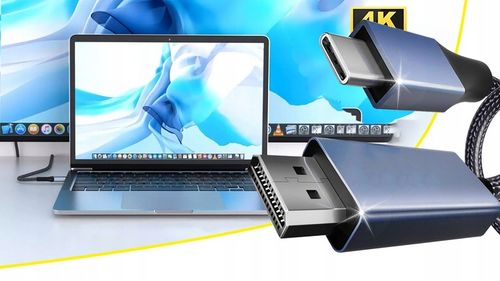 KABEL PRZEWÓD ADAPTER PRZEJŚCIÓWKA USB-C 3.1 TYP C DO HDMI 4K MHL 200cm na Arena.pl