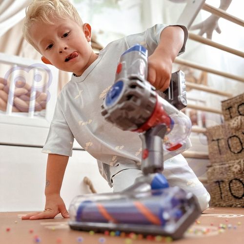 DUŻY INTERAKTYWNY ODKURZACZ PIONOWY DLA DZIECI FUNKCJA SSANIA DŹWIĘK 3W1 na Arena.pl