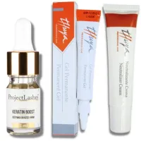 Lifting rzęs laminacja brwi zestaw THUYA & PL