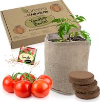 Zestaw do Uprawy Pomidorów w Worku Jutowym z Ziemią i Nasionami Warzyw