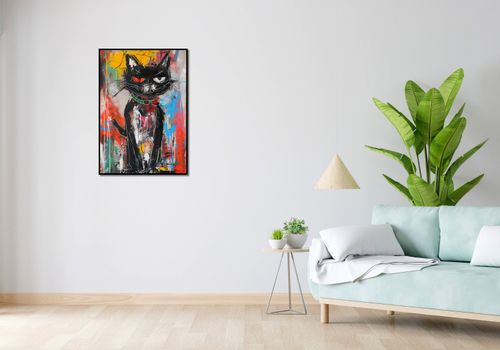 Plakat 59,4x84,1cm Gburowaty Kiciak na Arena.pl