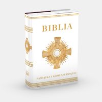 Biblia Edukacyjna w obwolucie komunijnej Kazimierz Romaniuk