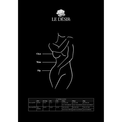 bodystocking shredded black os le désir na Arena.pl