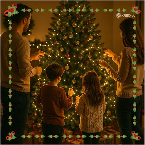 MOCNE LAMPKI CHOINKOWE 500 LED OŚWIETLENIE ŚWIĄTECZNE ZEW/WEW BIAŁY CIEPŁY na Arena.pl