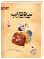 Książka dla dzieci do ćwiczenia mowy - Z muchą świat zwiedzamy i opowiadamy