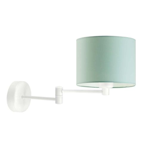 Złoty kinkiet na wysięgniku do sypialni BRAGE na Arena.pl