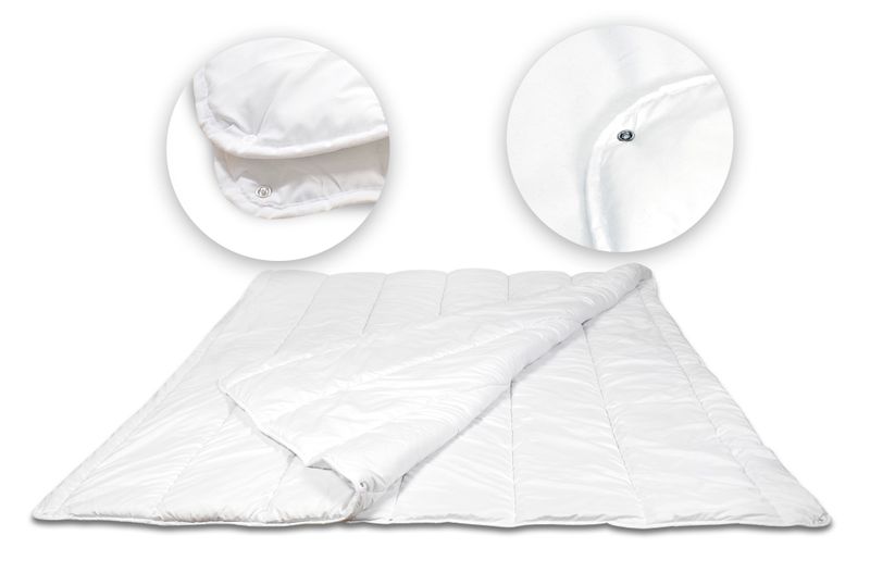 Kołdra 200X220 Cm 4 Pory Roku Antyalergiczna Mikrofibra Silikon zdjęcie 4