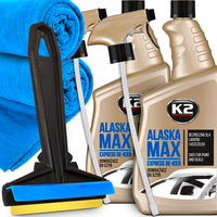 2x K2 Alaska Odmrażacz Do Szyb Odmrażania Skrobaczka Murska 575 Mosiężna