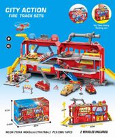 Zestaw Parking  Do Zabawy Dla Dzieci Sk-739Xa