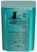 Karma dla kota bez sztucznych dodatków Catz Finefood DZICZYZNA+KARMAZYN 85g