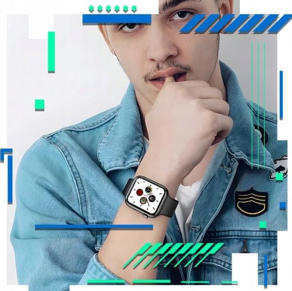 SMARTBAND zegarek SMARTWATCH Puls Krokomierz Kalorie AMOLED zdjęcie 13