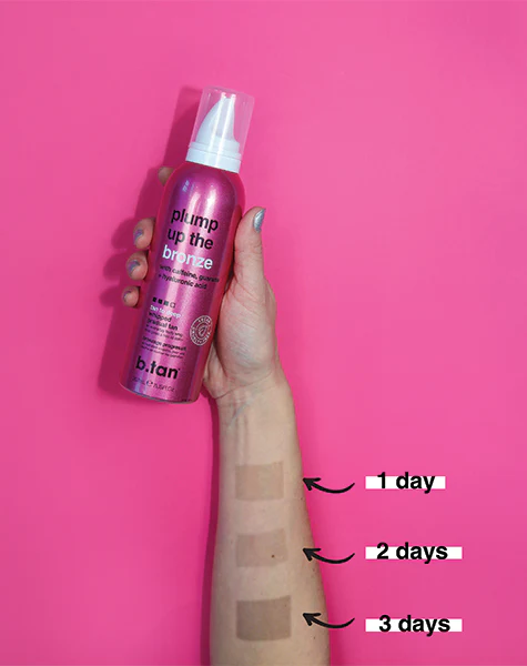 b.tan Plump Up The Bronze Mus Brązujący + Rękawica zdjęcie 3