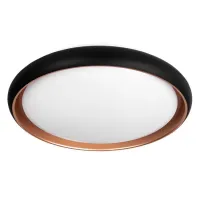 Plafon LED 54W 3CCT czarny złoto 4000lm sterowanie pilot