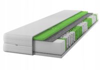 Materac 160x200 kieszeniowy masujący 7- strefowy