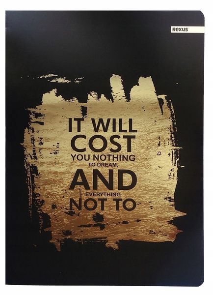 ZESZYT A4/60K KRATA PŁOTNO GOLD 2250 A'5 zdjęcie 1