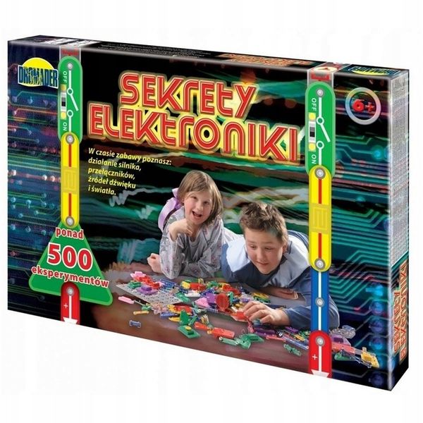 859544 SEKRETY ELEKTRONIKI 500 EKSPERYMENTÓW DROMADER zdjęcie 3