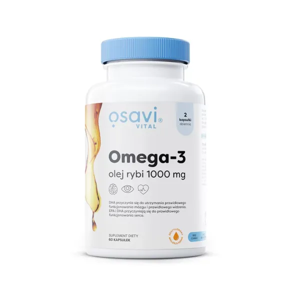OMEGA-3 Bezglutenowa 60 KapsuŁek - Osavi zdjęcie 1