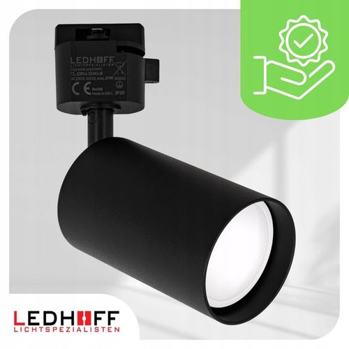 Oświetlenie szynowe Zestaw listwa 2m + 4x lampa GU10 CZARNY na Arena.pl