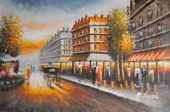 Uliczka, Paryż (60x90cm)